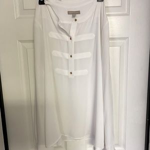 Black and gold Banana Republic blouse